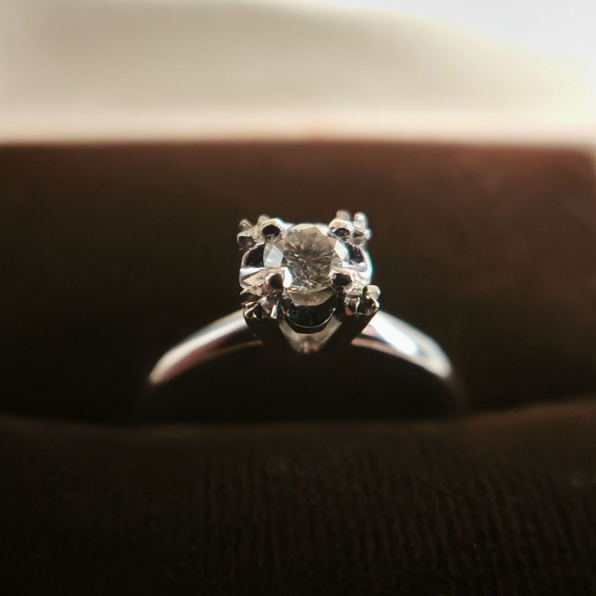 Classic jewellers】DIAMOND ダイヤモンド 0.16ct プラチナ 950 リング