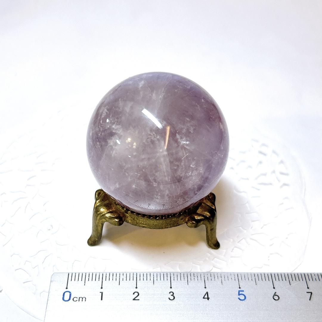 E15871 アメトリン 約40㎜ 球 スフィア ブラジル amethyst 天然石 パワーストーン