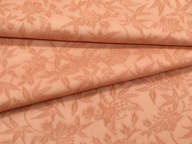 平和屋着物■極上　紋屋井関　御寮織　お召　桐竹鳳凰文　深支子色　逸品　CZAA3105s5 平和屋着物□極上 紋屋井関 御寮織 お召 桐竹鳳凰文 深支子色 逸品