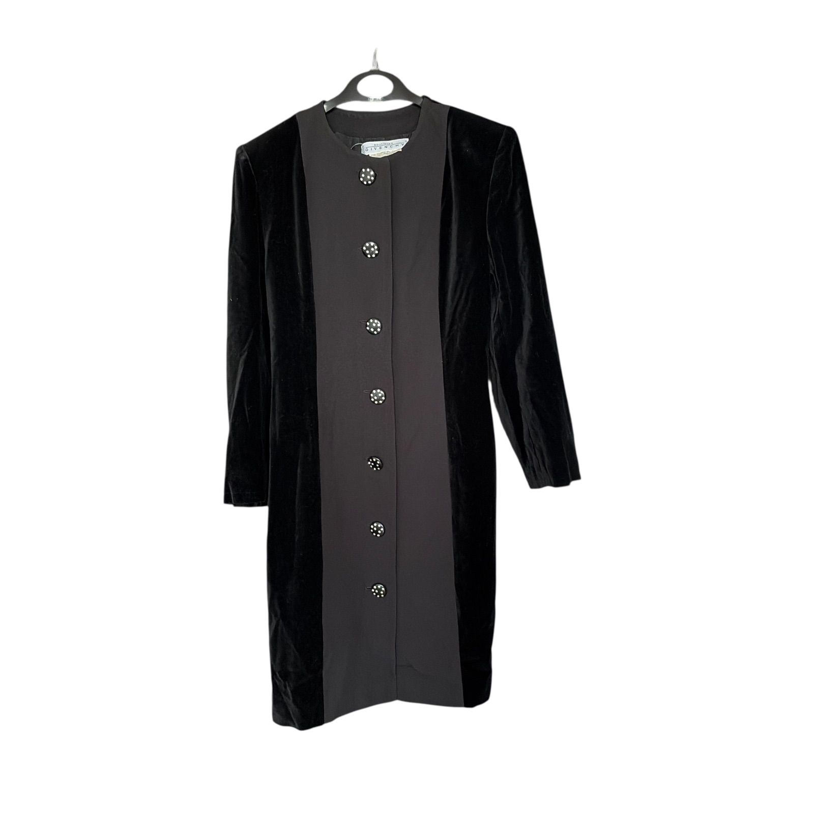 <アパラッチ>　GIVENCHY ダブルブレスト ロングコート ブラック ロング丈ダブルブレストコート - ブラック | ZARA Japan / 日本