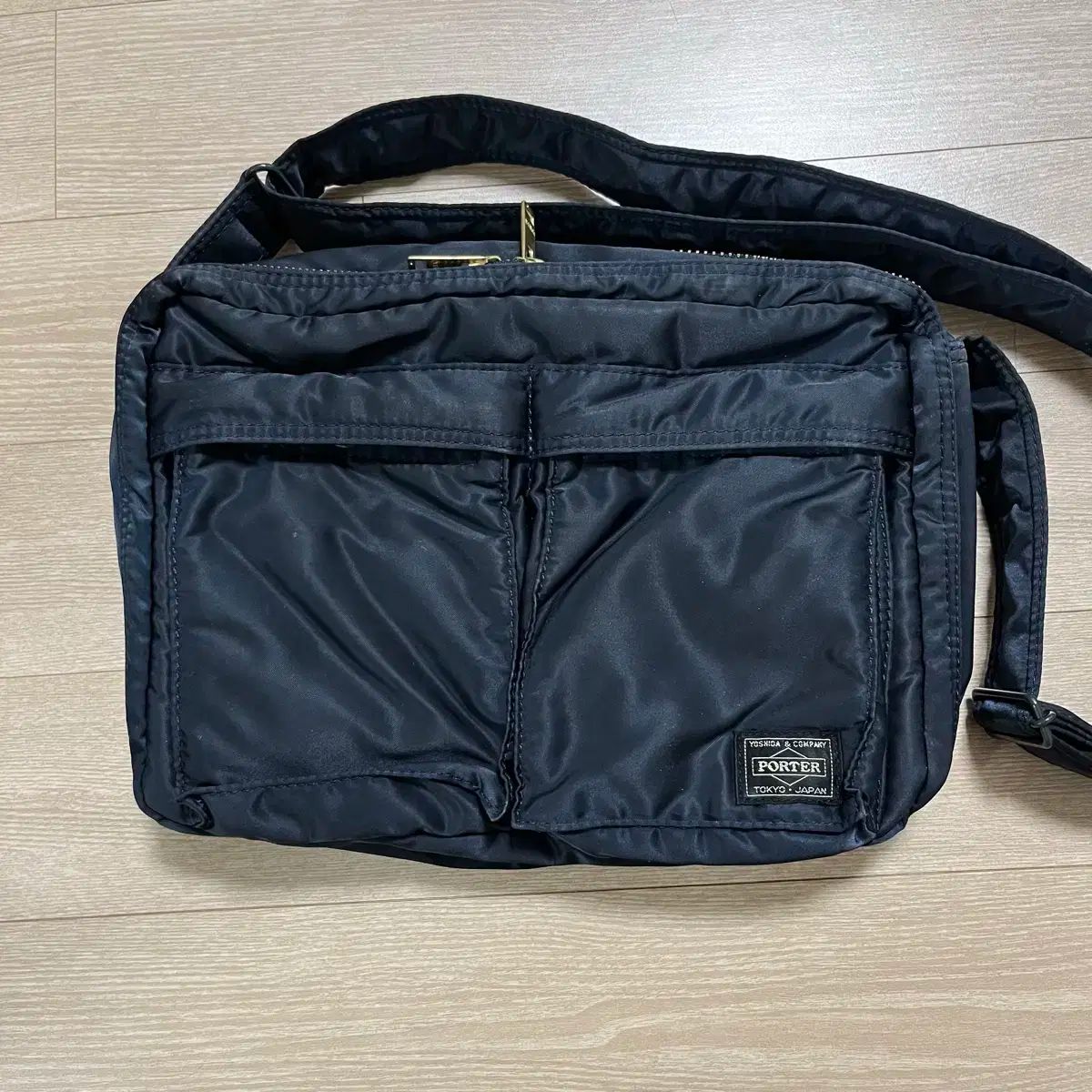 Porter ポーター porter タンカー ショルダーバッグ ネイビー ラージ L 新モデル