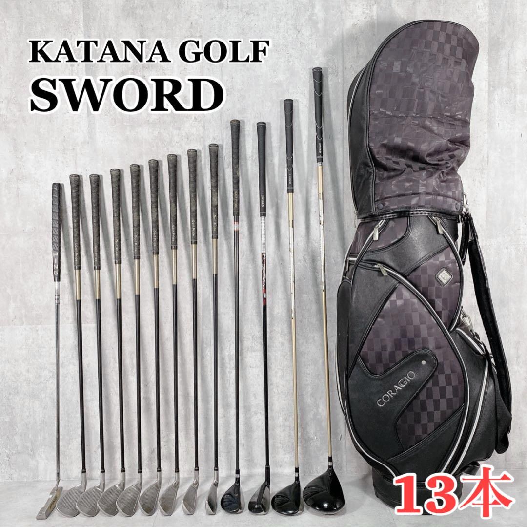 X556 スウォード KATANA GOLF 他 メンズ ゴルフ クラブセット X556 スウォード KATANA GOLF 他 メンズ ゴルフ クラブセット