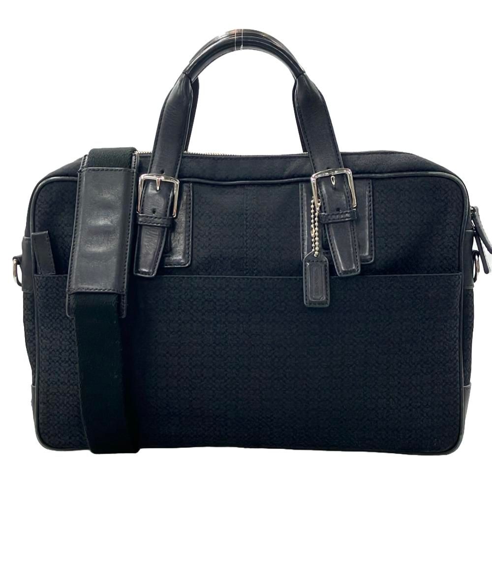 コーチ 2WAY ビジネスバッグ ブリーフケース ショルダーバッグ 斜め掛け 5135 メンズ COACH