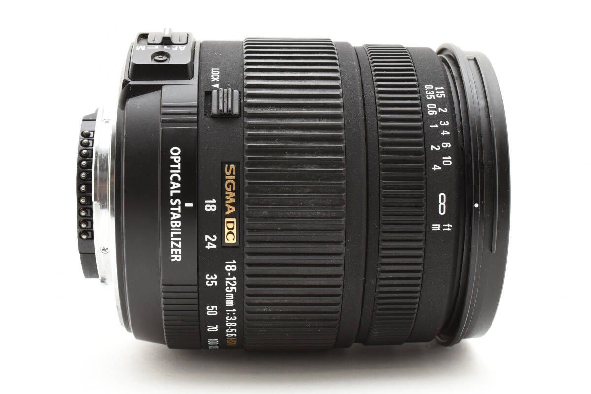 ☆極上美品☆SIGMA シグマ 18-125mm F3.8-5.6 DC OS HSM for ☆極上美品☆SIGMA シグマ 18-125mm F3.8-5.6 DC OS HSM for