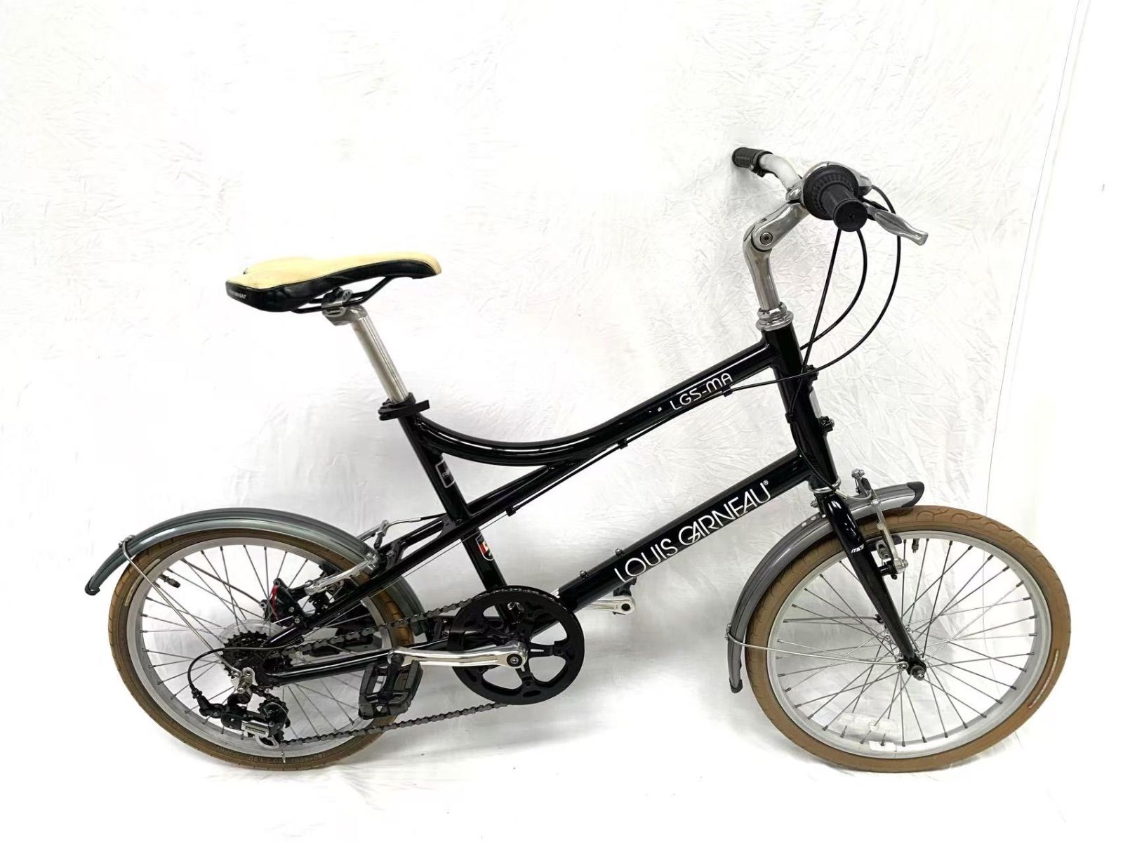 ルイガノ LOUIM GARNEAU ミニベロ LGS-MA 超軽量11.4キロ 小径車 SHIMANO 7速 ZJ9375