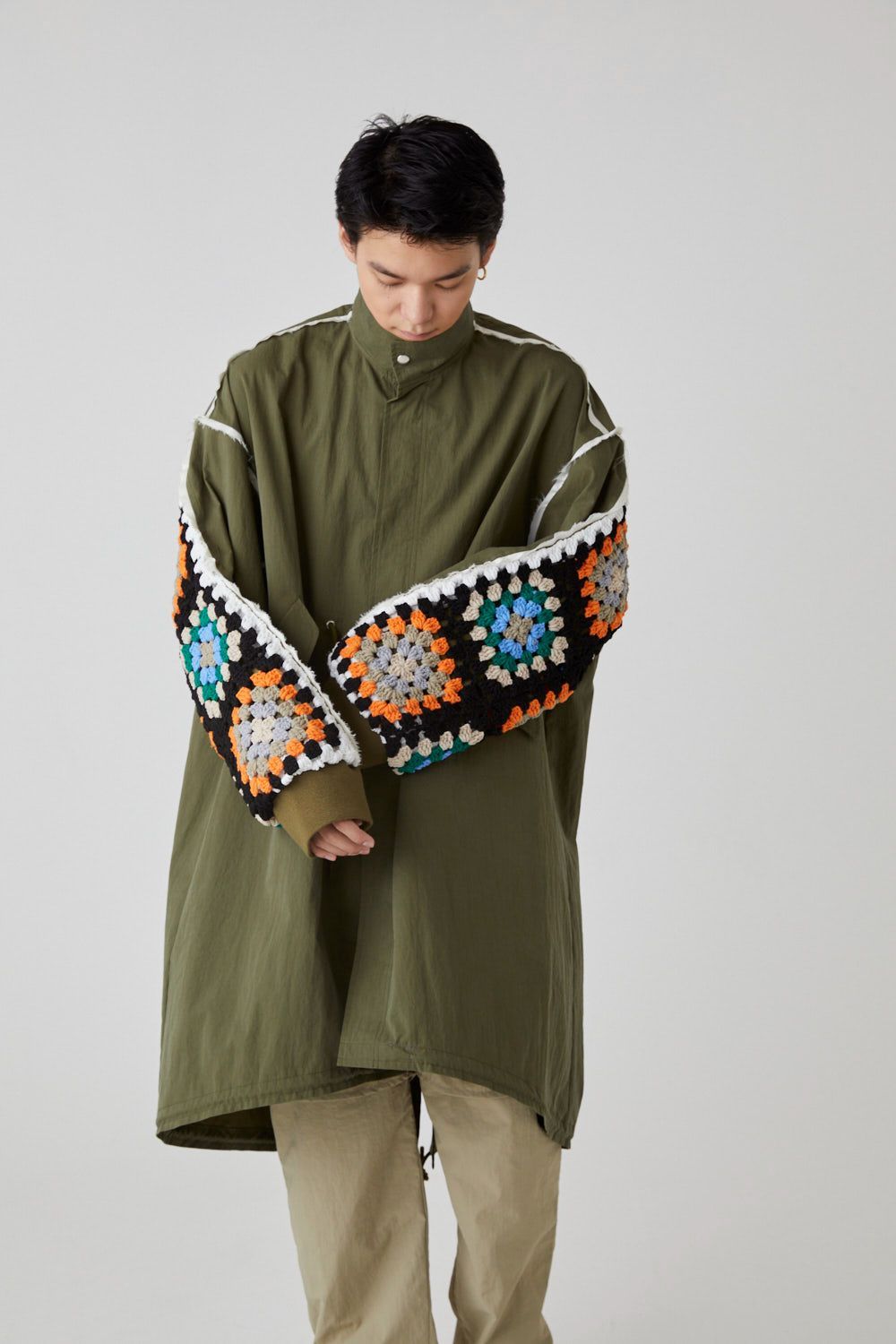 DISCOVERED ディスカバード】CROCHET M-51 がめっ COAT KHAKI