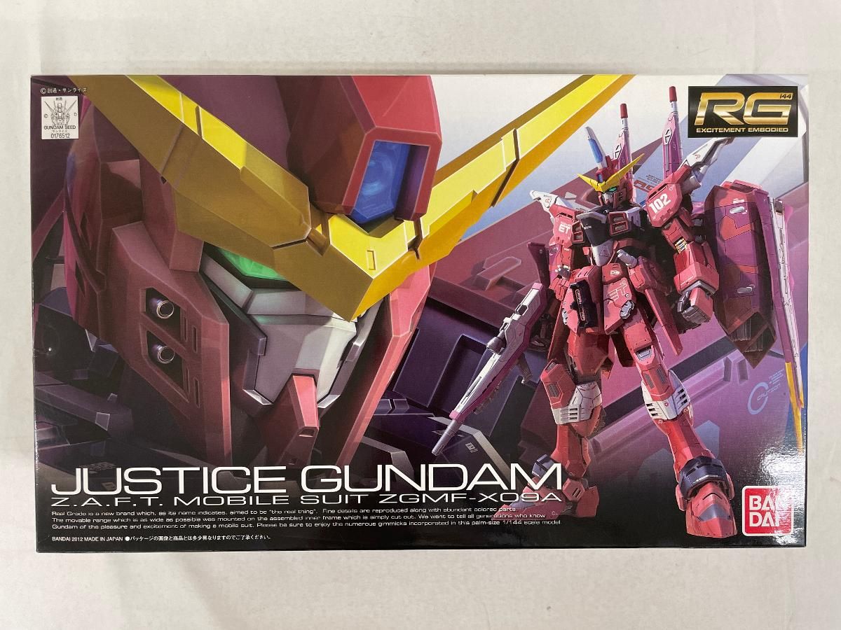 【SALE／37%OFF】 未開封】RG 1/144 (機動戦士 ジャスティスガンダム ZGMF-X09A ロボット