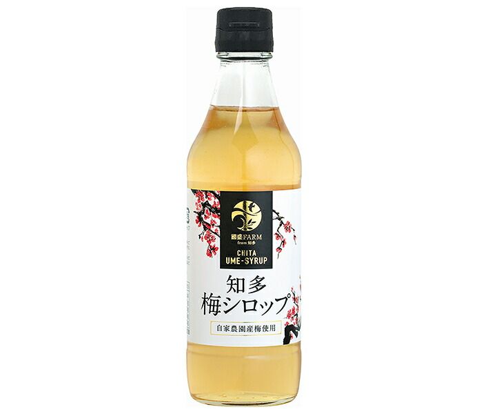 中埜酒造株式会社 國盛 知多梅シロップ 420g瓶×12本入× 2ケース ｜ 梅 果実シロップ 瓶