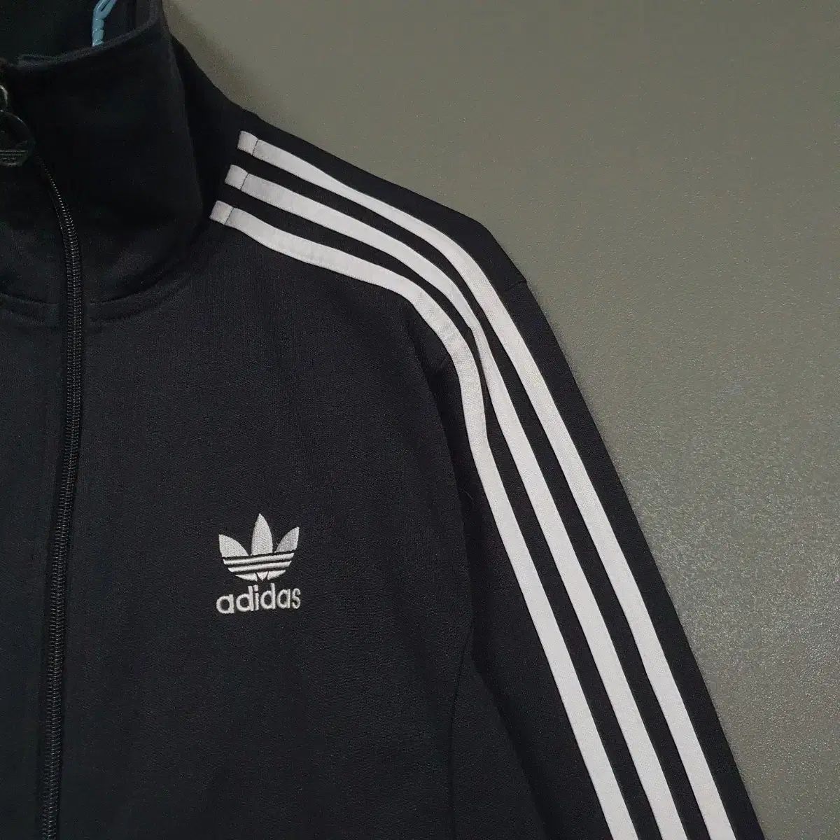 95 adidas アディダス ヨーロッパ ファイヤーバード トラックトップス ジャージ ジャケット 黒白 黒