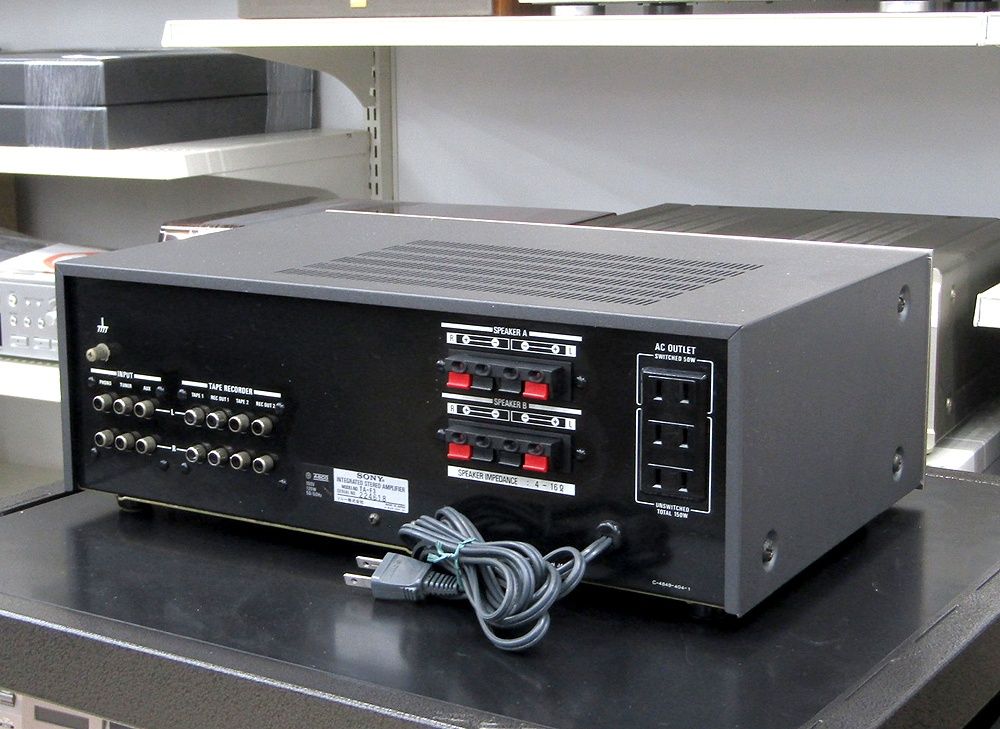 ソニー ステレオプリメインアンプ