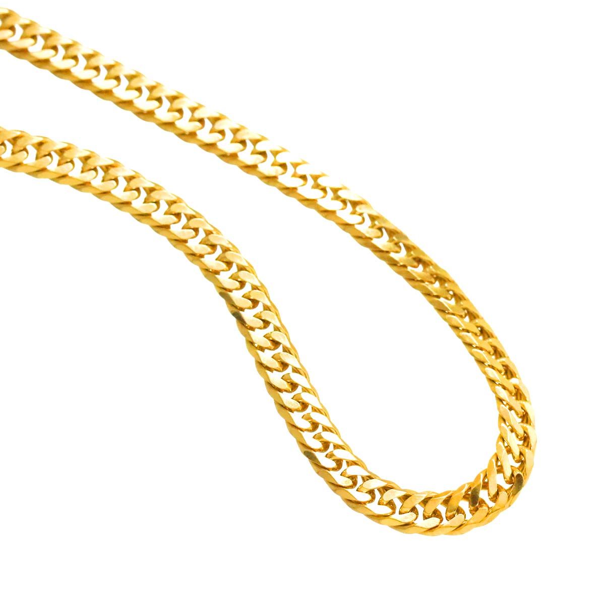 K18 喜平 ネックレス 51cm 6面ダブル 10.2g 幅2.5mm イエローゴールド 750 キヘイ kihei necklace 90300445 NEXPOTALLINN_EU