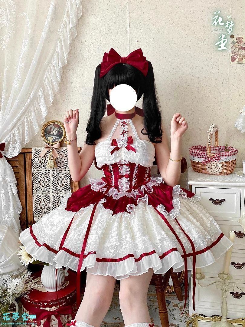 リラックス 25年 ロリータ コスプレドレスロリータセット 仮装 オリジナル 洋服 ワンピース 撮影会 舞台 イベント 原野空間-251 エキサイティングな