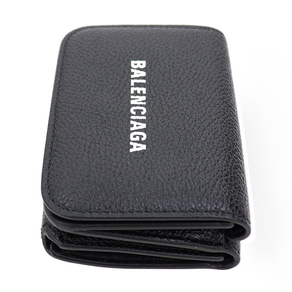 バレンシアガ 財布 三つ折り BALENCIAGA ブラック 593813 1IZIM 1090