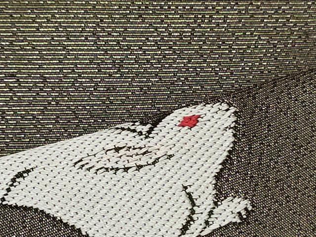 平和屋着物○西陣 川島織物 洗える最高級着物 ＜英＞はなぶさ謹製 太鼓