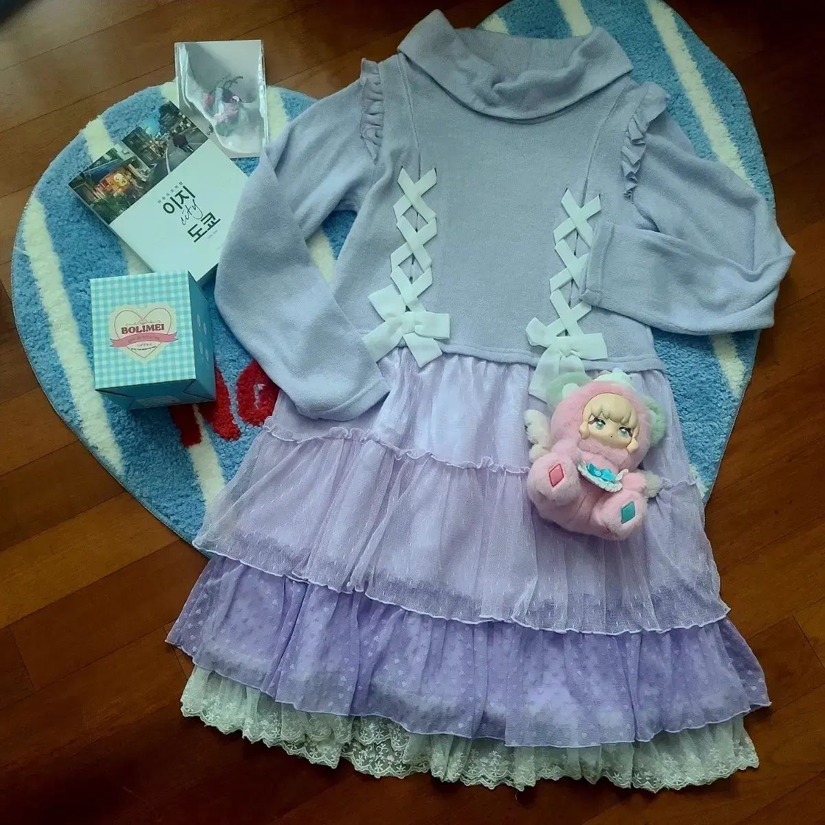 ヴィンテージ XYZ ファーム キッズラブリードレス 150