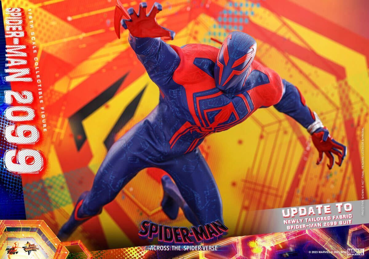 ホットトイズ スパイダーマン 2099 アクロスザスパイダーバース 1/6 Amazon.co.jp: ムービー・マスターピース スパイダーマン