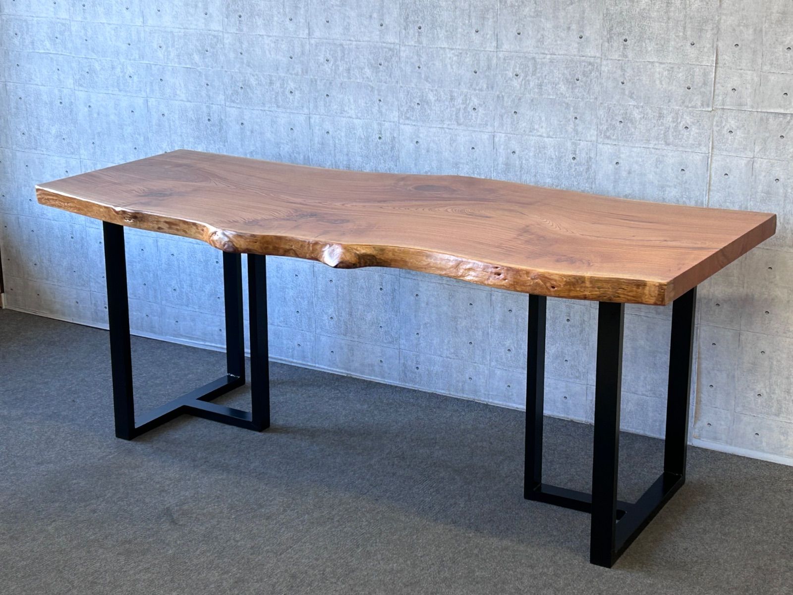 ケヤキ一枚板　テーブル　180cm