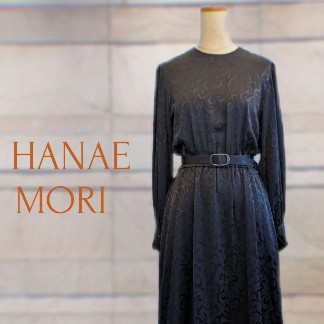 morihanae ブラック　ドレスフォーマル/ドレス