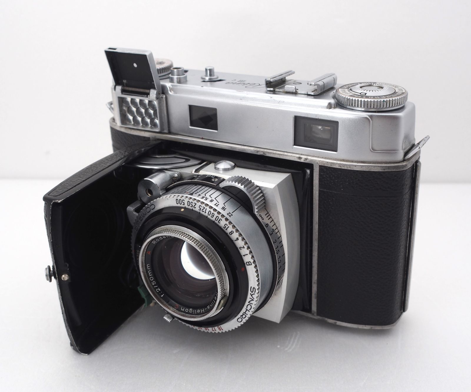 ★美品・純正本革ケース付き★Kodak Retina IIIc #★動作確認済 美品】【純正本革ケース付き】【動作保証】Kodak Retina IIIc【送料