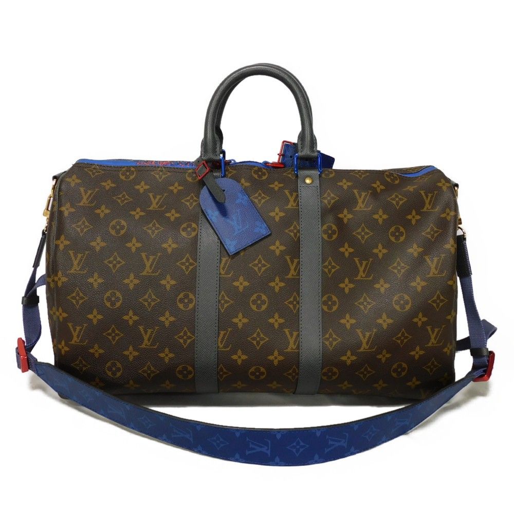 LOUIS VUITTON ルイ・ヴィトン キーポル バンドリエール 45 ロゴ