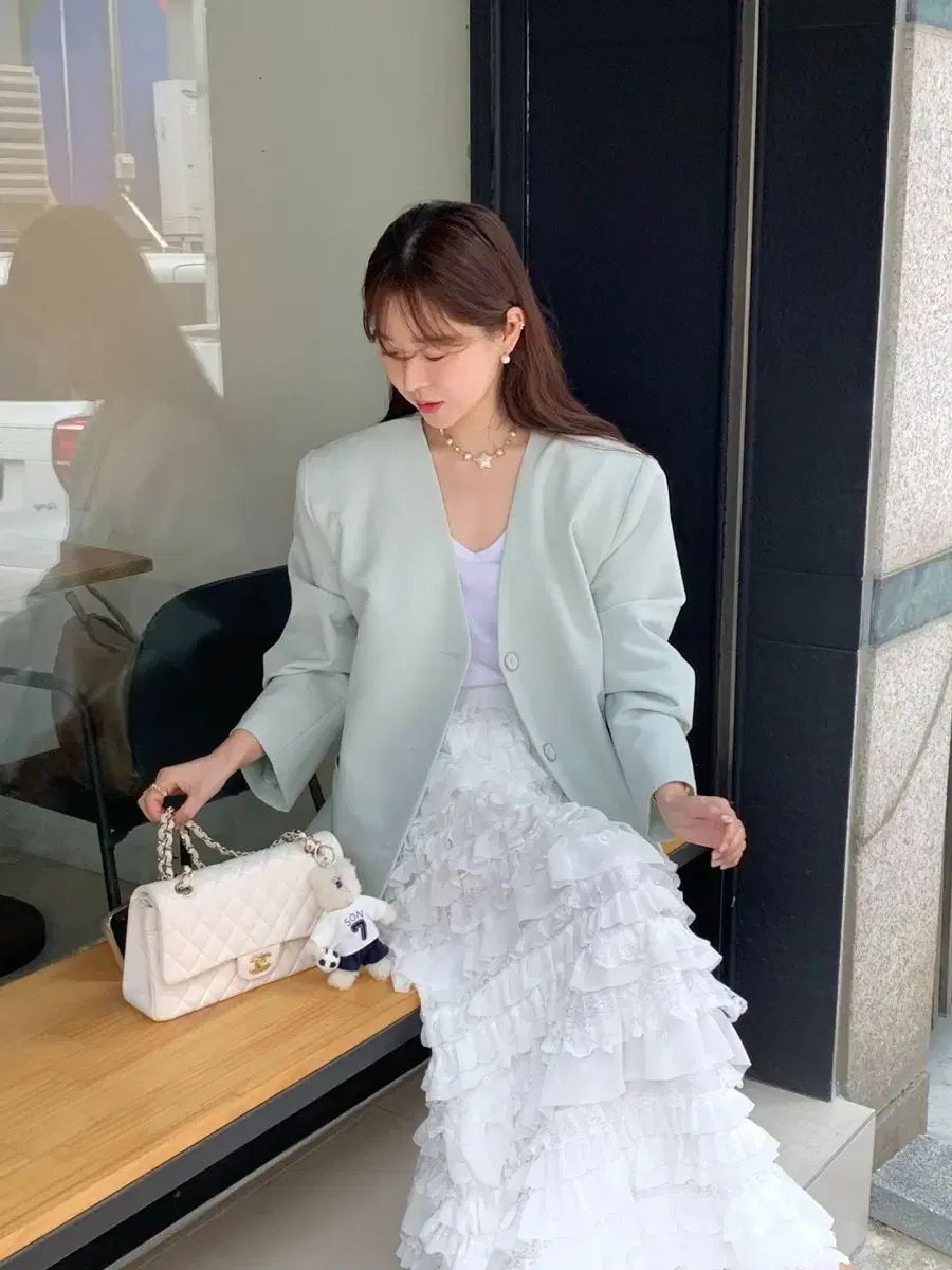 byssiny レース レイヤーごと スカート