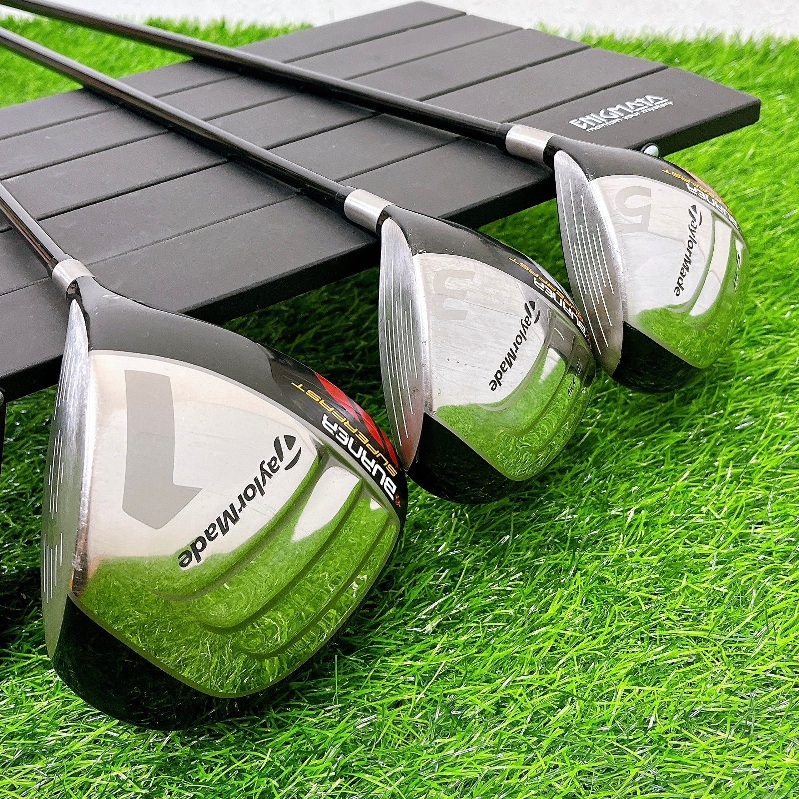 【極美品】テーラーメイド　バーナー2.0 スーパーファスト　ゴルフセット　メンズ 極美品】テーラーメイドバーナー2.0 スーパーファストゴルフセットメンズ