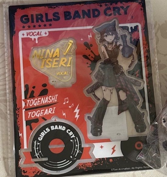 ガールズバンドクライ　中国　アクリルスタンド ガールズバンドクライ 中国深圳限定ポップアップ ルパ アクリル