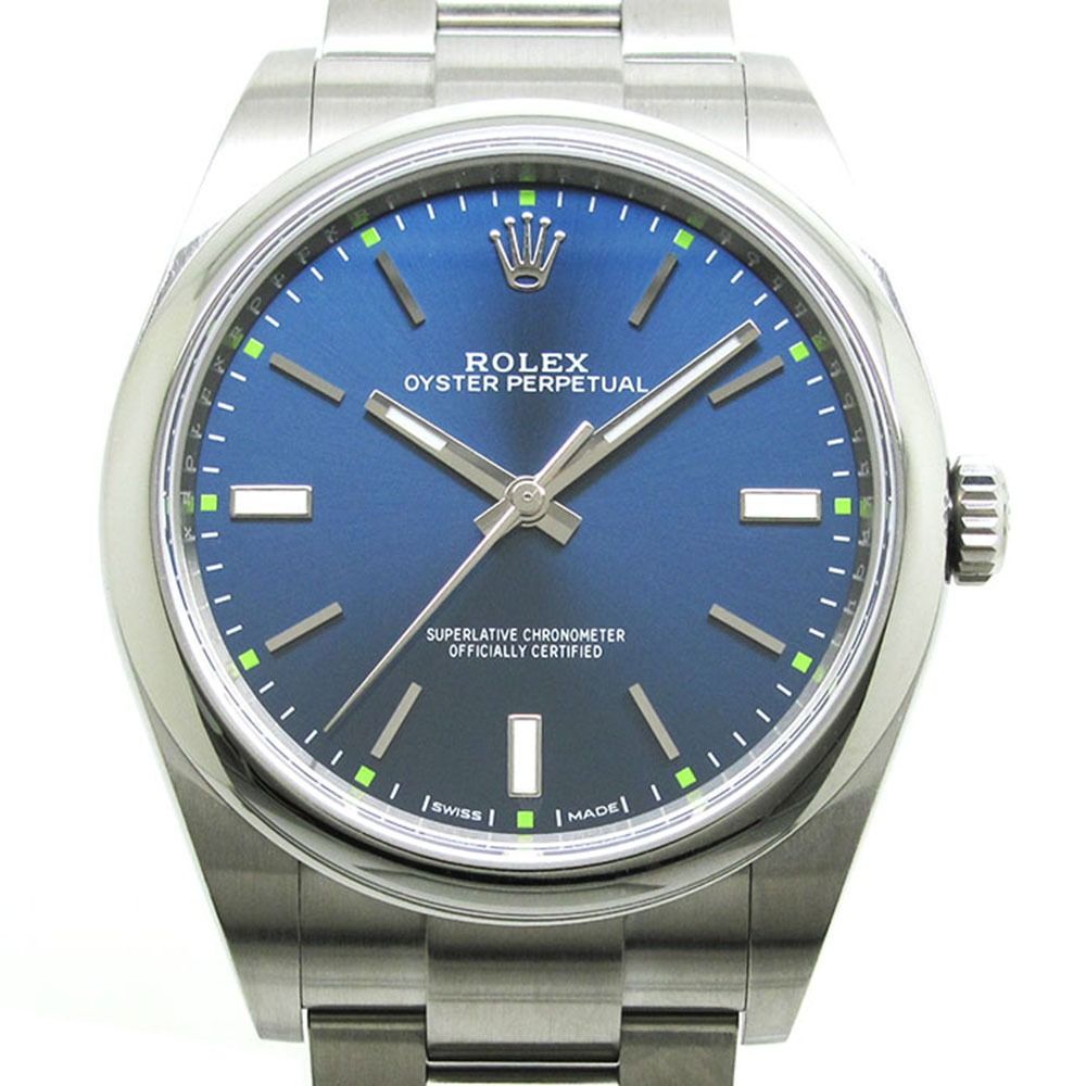 ROLEX ロレックス オイスター パーペチュアル 39 Ref.114300 ブルーダイアル 自動巻き #203 OYSTER PERPETUAL