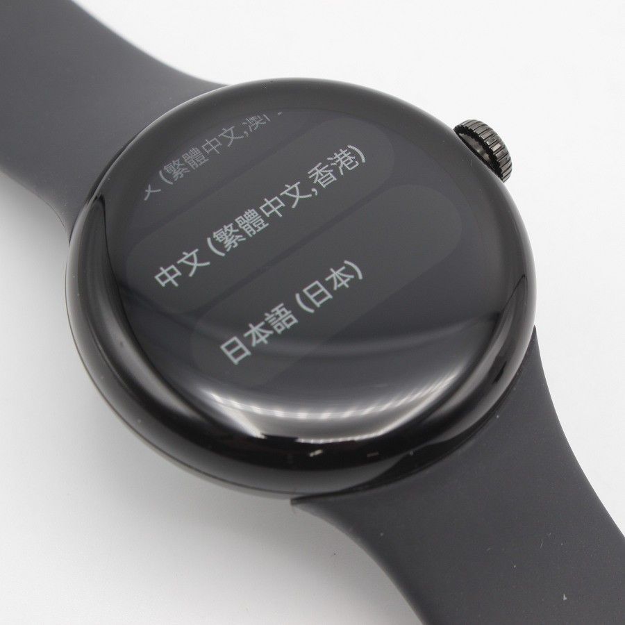 Google Pixel Watch LTE GA04308-TW Matte Black case/Obsidian Band スマートウォッチ グーグル ピクセルウォッチ 本体