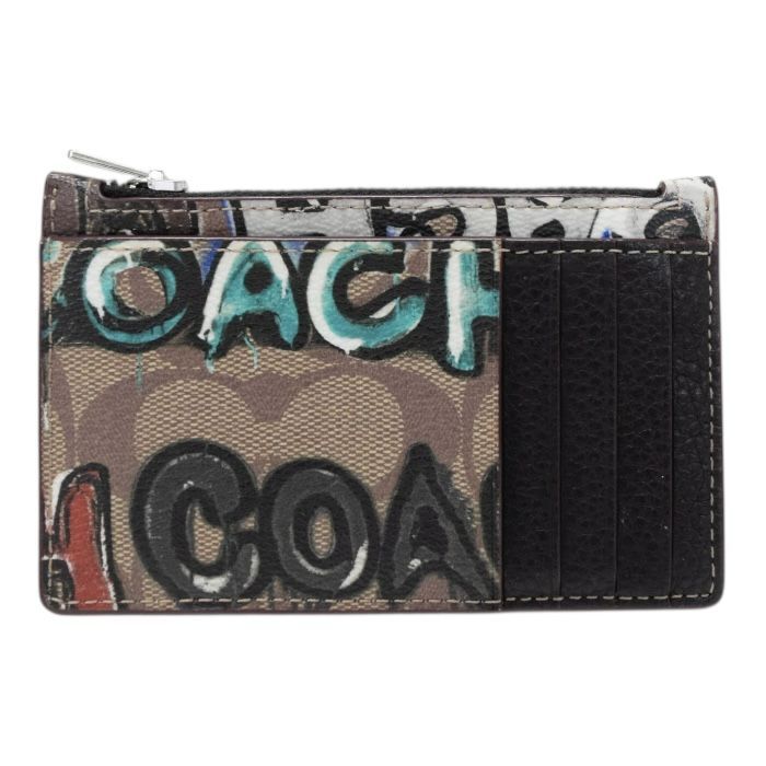最大90％オフ - 特価 セール コーチ COACH COACH X MINT + SERF ジップ カード ケース 小物