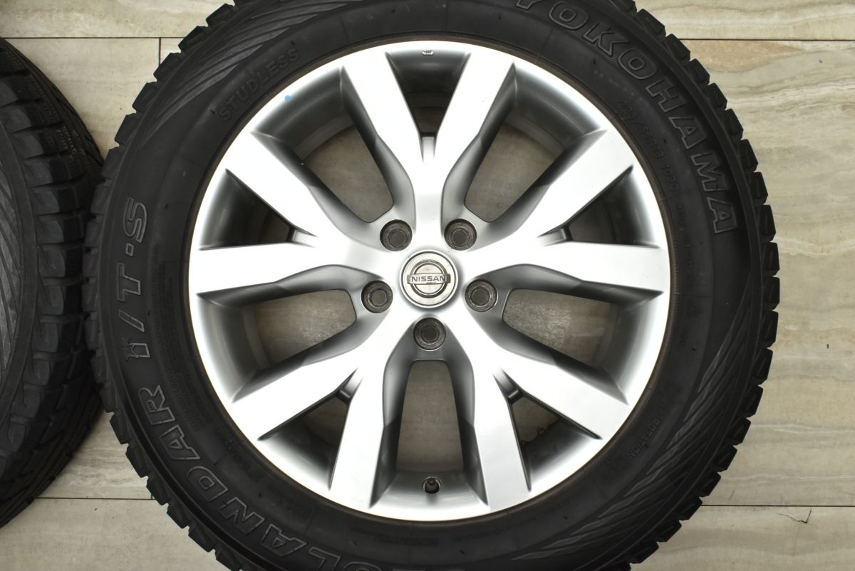 30系 ハリアー 純正 iceGUARD 235/55R18 18年製 4本 ハリアー ヴァン