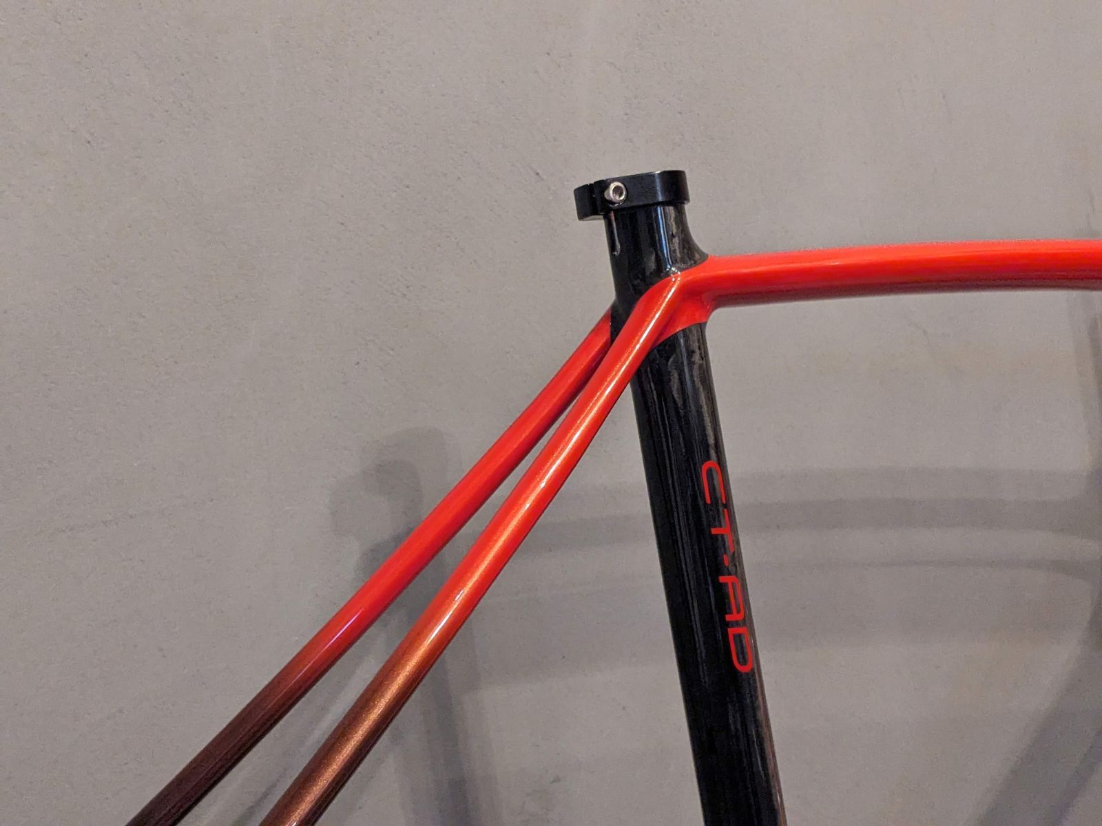 BOMA ALLUMER DISC カーボンフレームセット L-500サイズ YRオレンジ