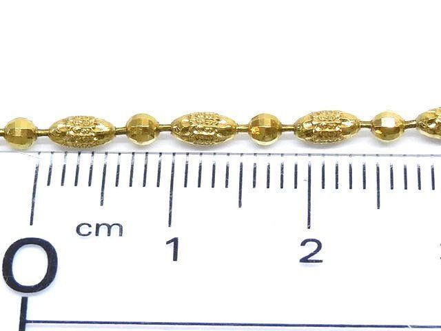 14KT 14金 アンクレット □ 4.6g レディース イエローゴールド K14 □7G