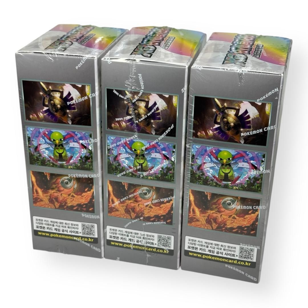 ポケモンカードゲーム テラスタルフェスex 韓国版 3BOX シュリンク付