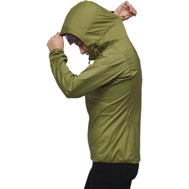 ブラックダイヤモンド レディース ジャケット ブルゾン アウター Alpine Start Hooded Jacket - Women s Crag Green
