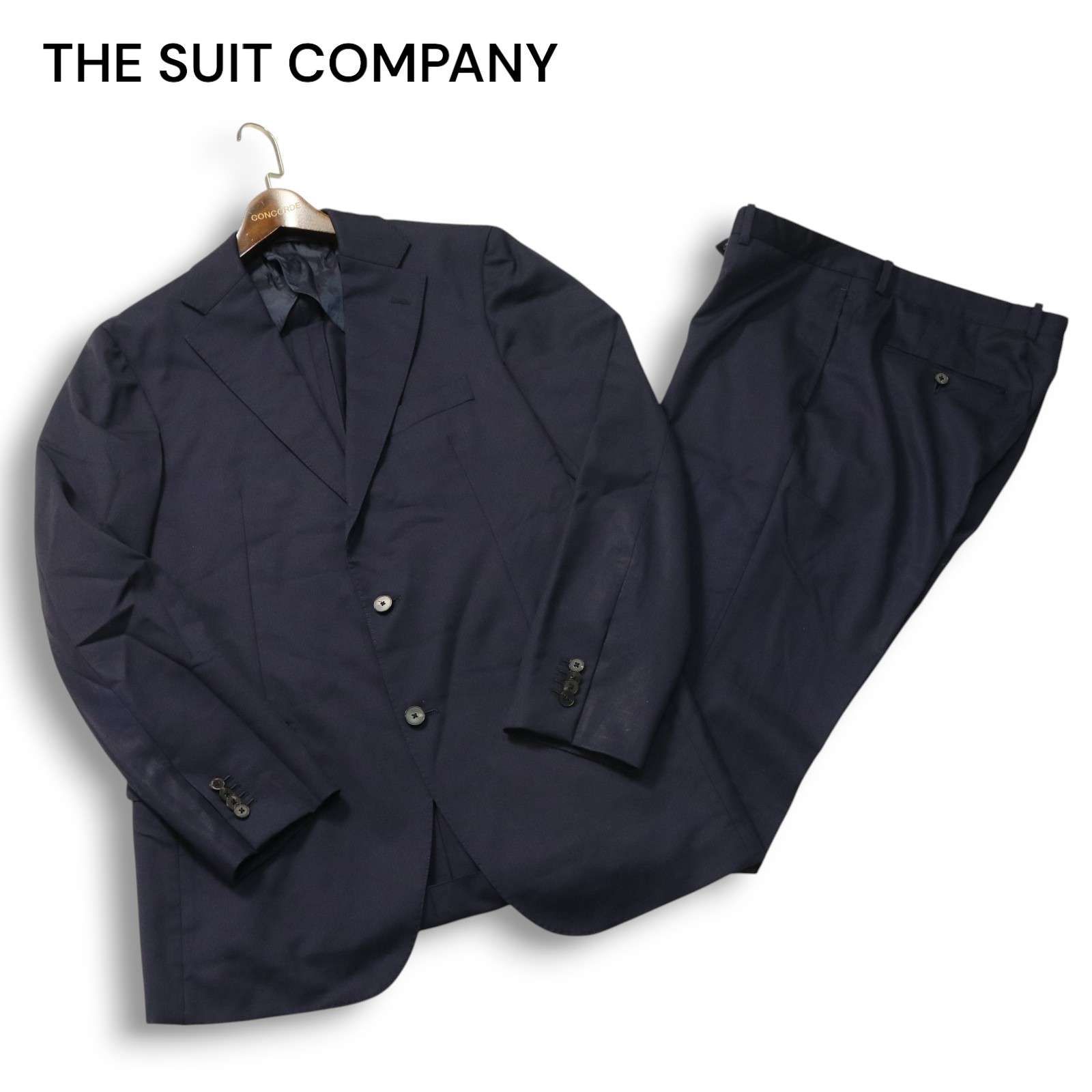 THE SUIT COMPANY スーツカンパニー 通年 カノニコ生地☆ スーツ