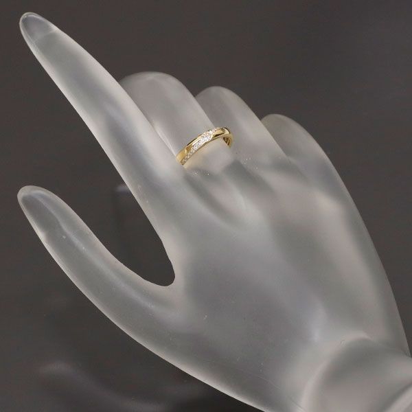 wish upon a star K18YG ダイヤモンド リング 0.04ct D0.18ct