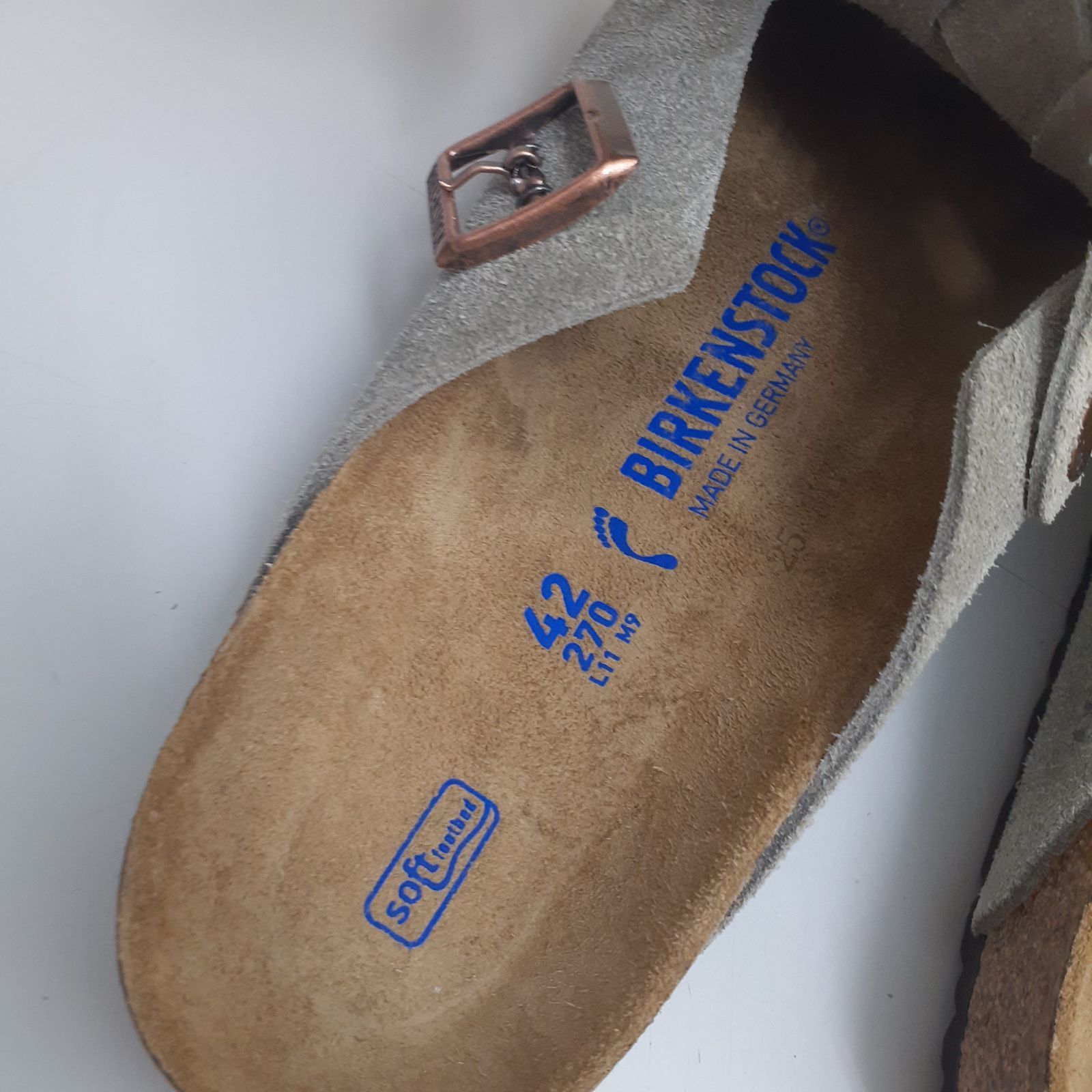 お早めにどうぞ！！ 三沢店80-13-0928 ビルケンシュトック 42 27.0 ボストン サンダル