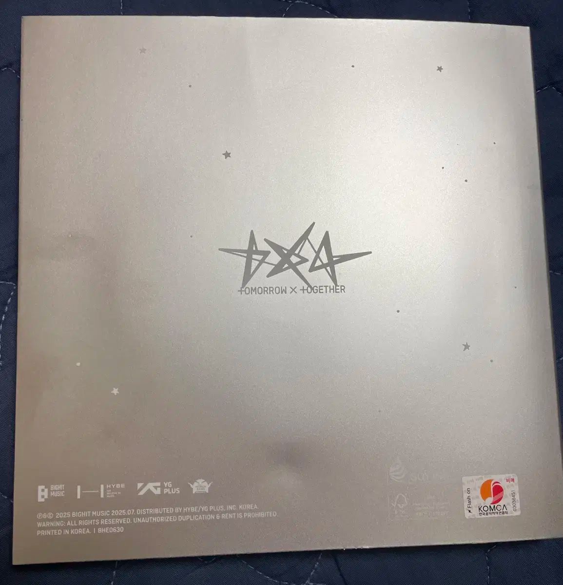 TOMORROW X TOGETHER 直筆サイン入りアルバム | 非売品 TOMORROW X TOGETHER(TXT) TOGETHER 非売品 未開封 サイン入り
