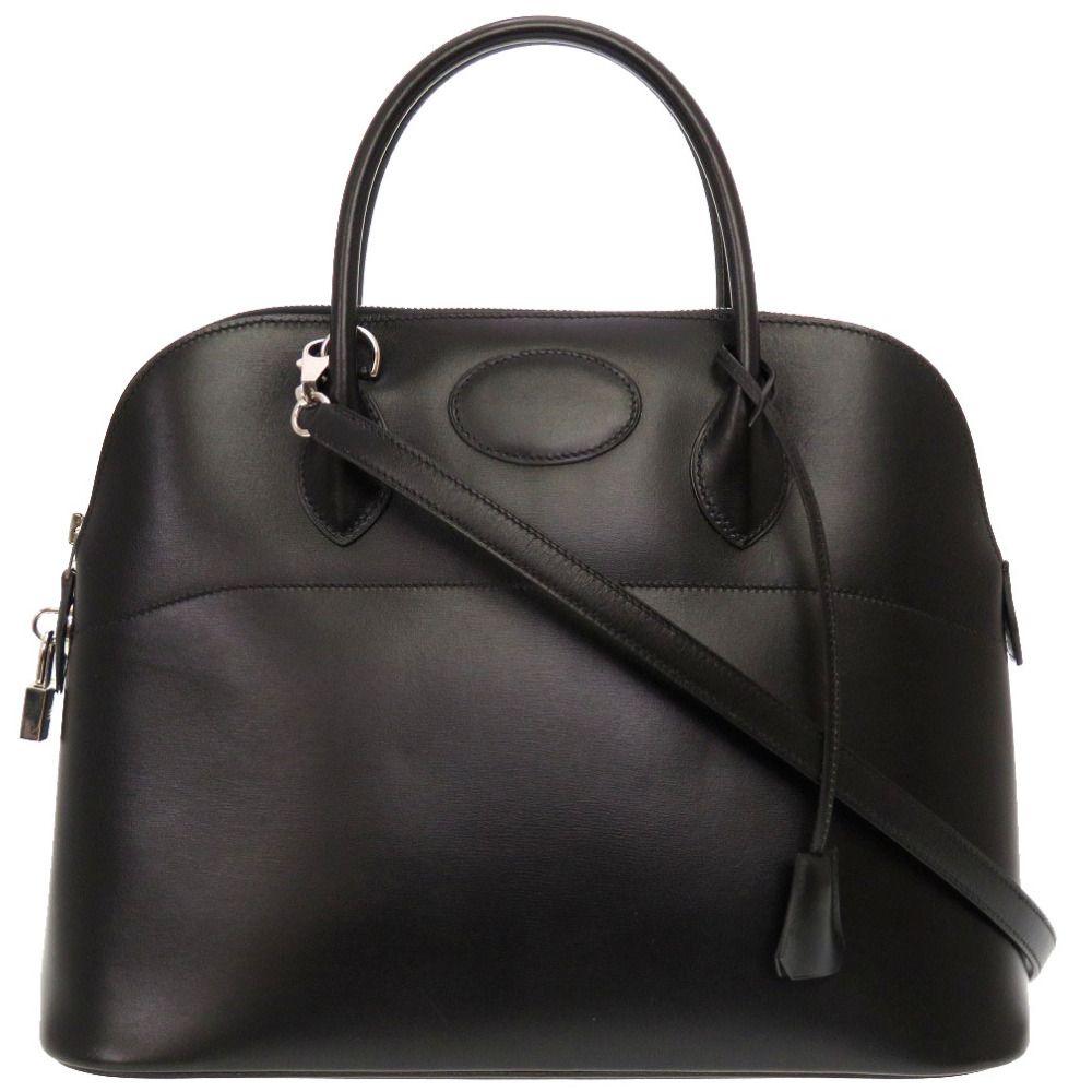 美品【Hermes】ボリード35 シルバー金具 エルメス ボリード35 オレンジ トリヨンクレマンス シルバー金具