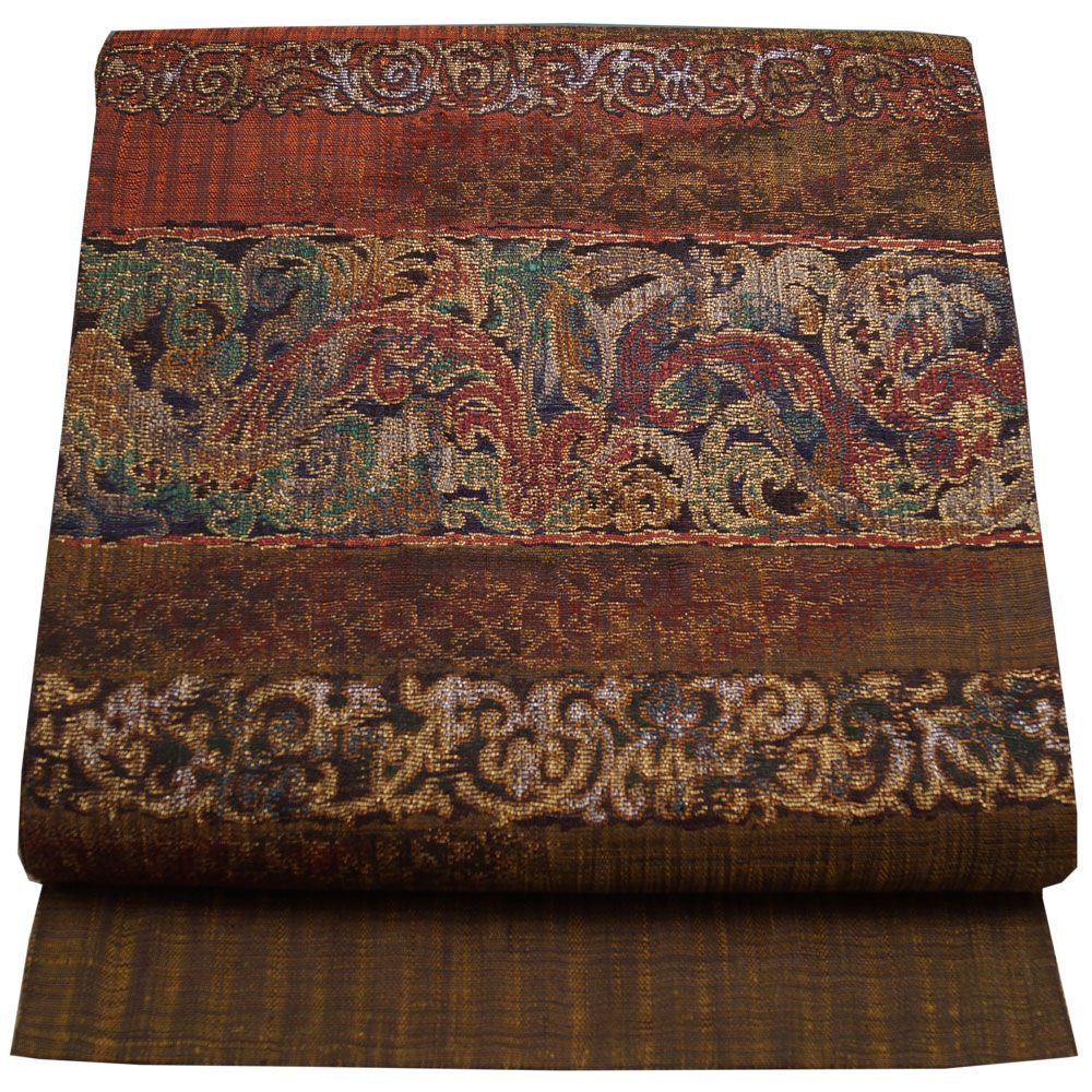 色無地　着物　フルセット　正絹　茶　高貴なブラウン　しつけ糸　地紋　A1 色無地 着物 フルセット 正絹 茶 ブラウン しつけ糸 地紋 A1 楽天市場