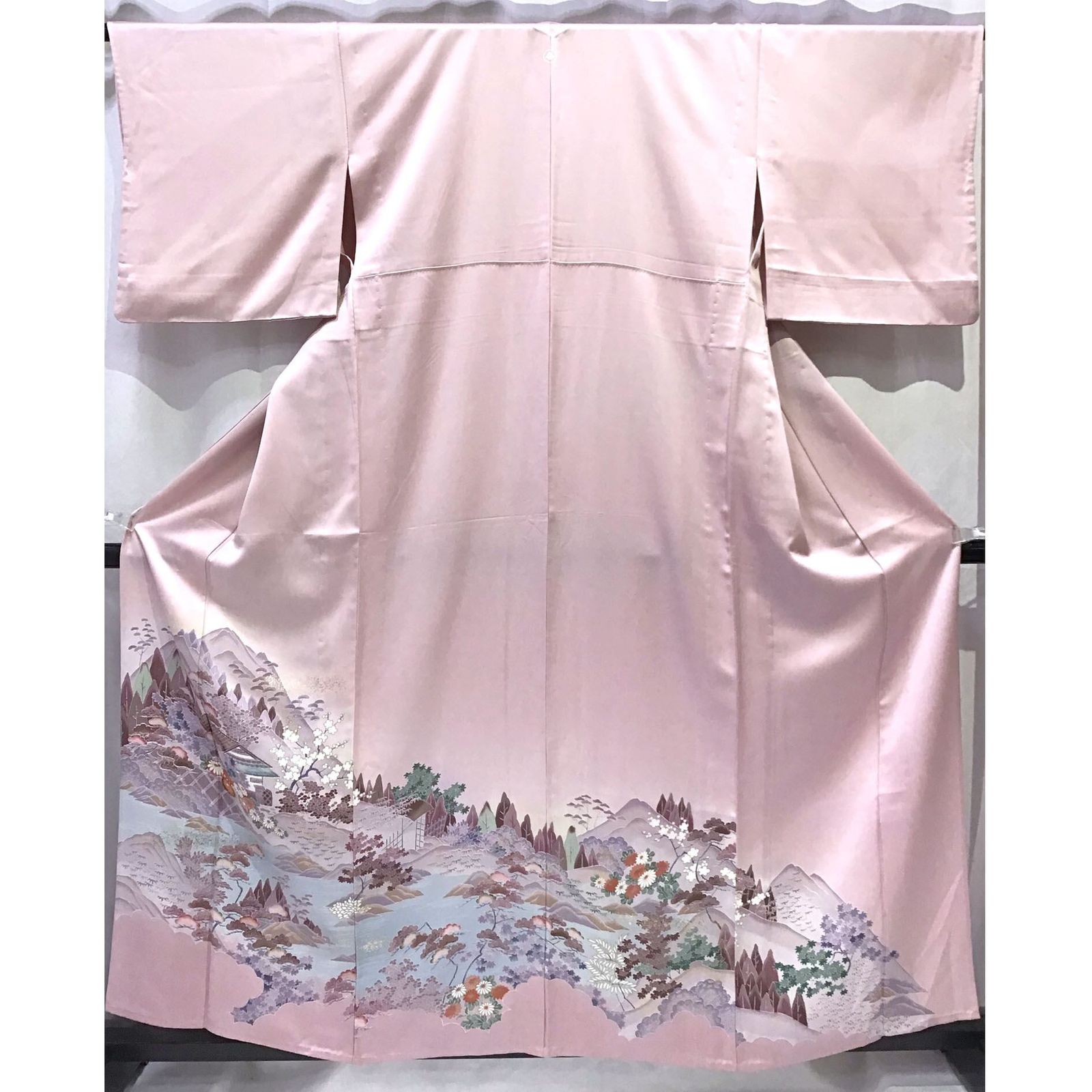 着物 色留袖 自然文様 正絹 一つ紋 No.200701-1240 梱包サイズ60