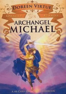 【中古】タロットカード・オラクルカード 大天使ミカエル オラクルカード 日本語ガイドブック付き