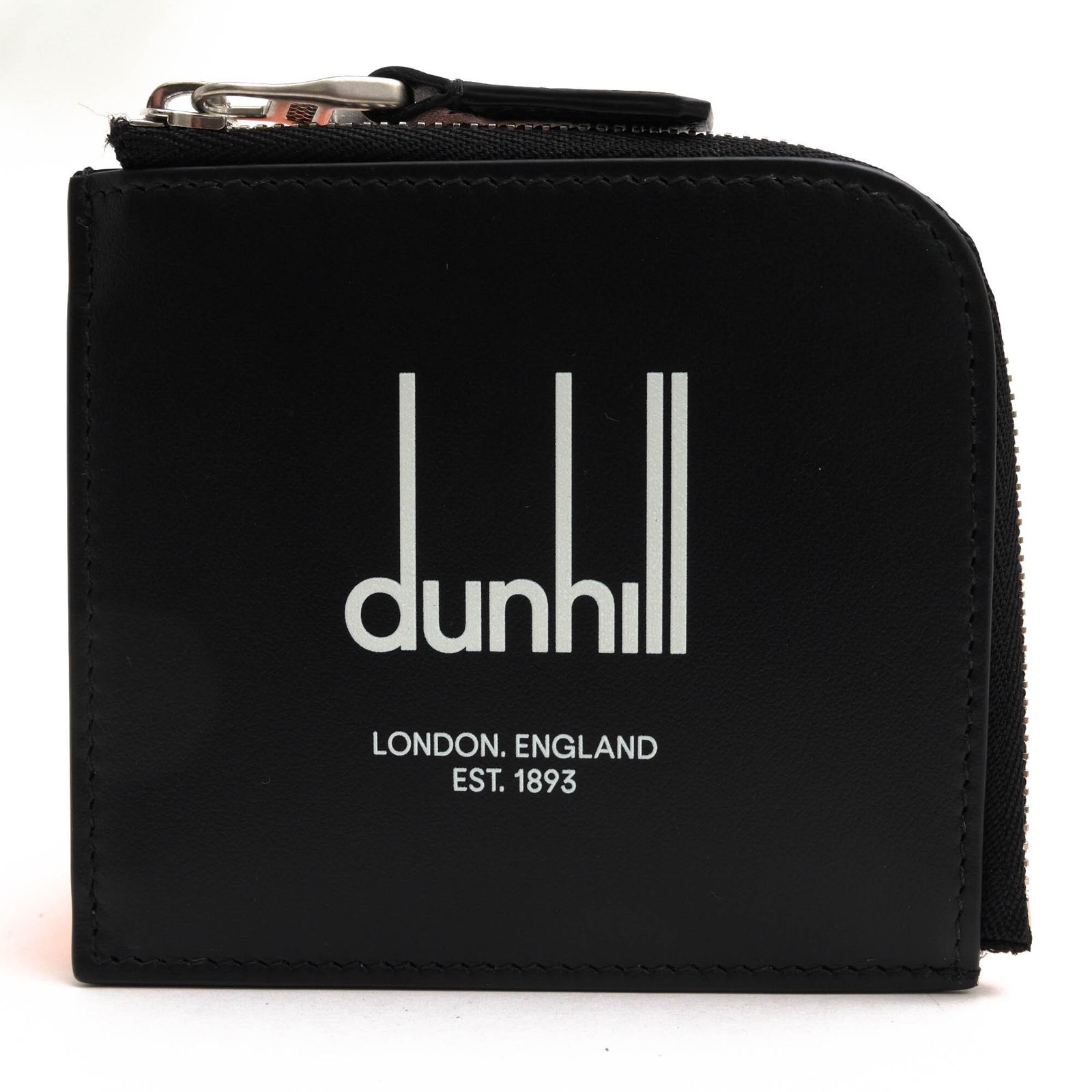 ダンヒル Dunhill 財布 ウォレット メンズ 男性 男性用 レザー 革 本革 ブラック 黒 DU22R2005DP LEGACY ZIP COAT WALLET レガシー L字ファスナー型コインケース 小銭入れあり L字ファスナー