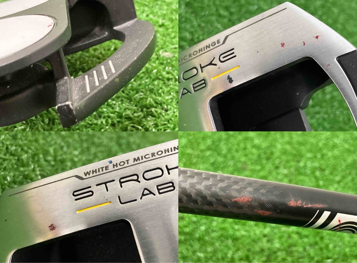 パター Callaway Odyssey STROKE LAB 2-BALL FANG 男性右利き