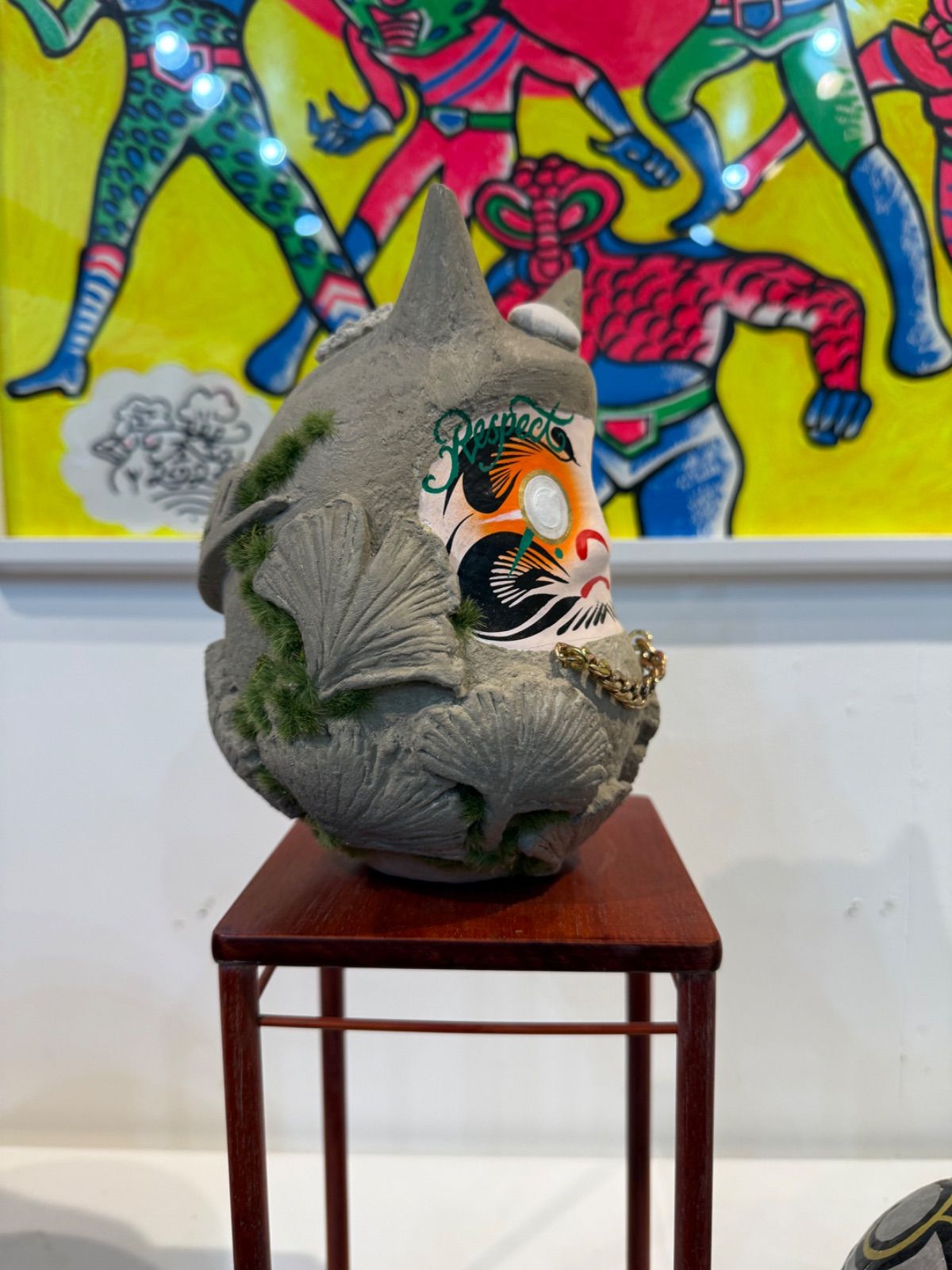 【Z李】新宿租界 極開運達磨 鯉＆アクリルオーダー達磨箱(ネームプレート付) Z李】新宿租界 極開運達磨 鯉＆アクリルオーダー達磨箱(ネームプレート付)