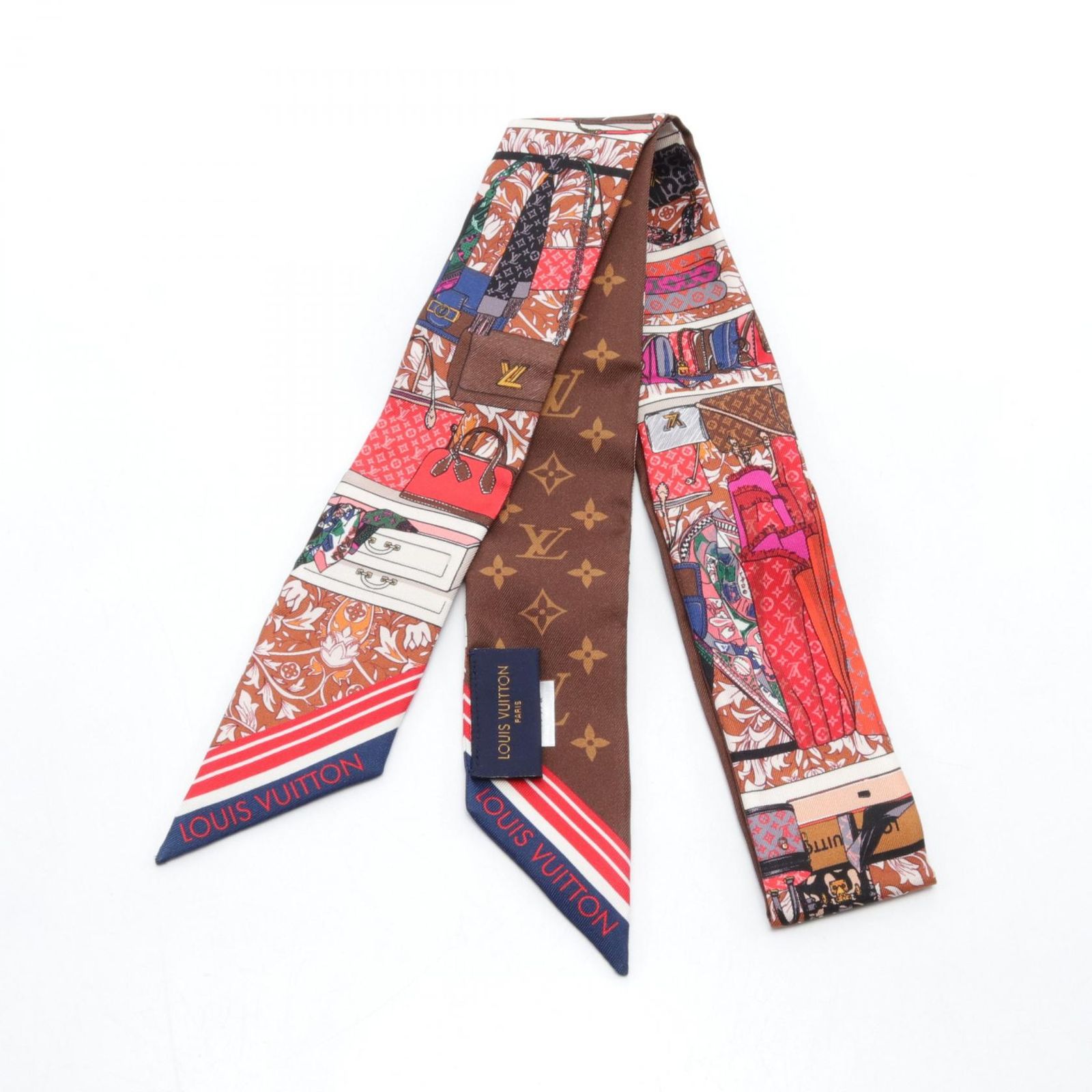 LOUIS VUITTON バンドー BB プリヴェ ルイヴィトンバンドーBB 14145 プリヴェ レディース シルク100