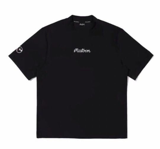 MALBON GOLF マルボンゴルフ シャツ モックネック 黒 - メルカリ MALBON GOLF マルボンゴルフ シャツ モックネック 黒 - メルカリ