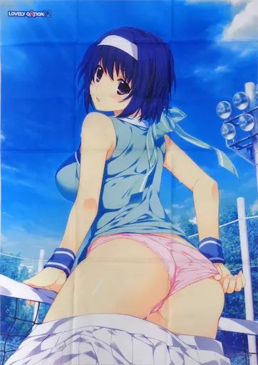 ポスター アニメ 描き下ろしA1布ポスター 七沢由仁 PS Vitaソフト LOVELY×CATION 1＆2 いまじん