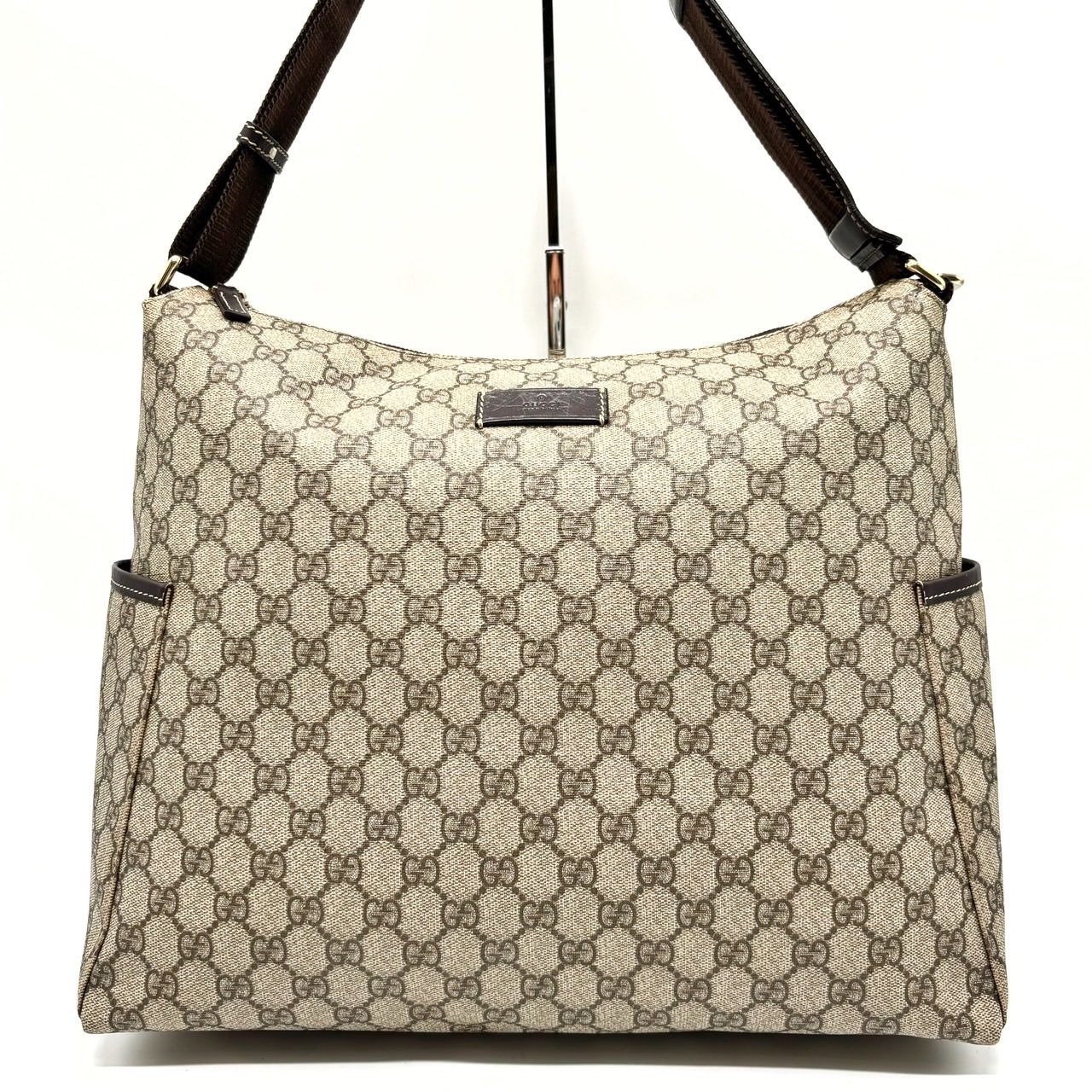 ✨良品✨ GUCCI グッチ ボディバッグ ショルダーバッグ GGスプリーム 